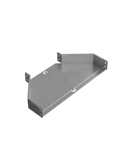 Переходник центральный 80х300-600 мм ПЛЮС HD КМ-Профиль (PDplus80-300-600-C HD) в Кемерово Аксессуары для лотков Pintop.ru