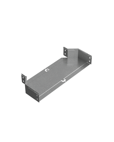 Переходник центральный 80х400-500 мм ПЛЮС HD КМ-Профиль (PDplus80-400-500-C HD) в Кемерово Аксессуары для лотков Pintop.ru