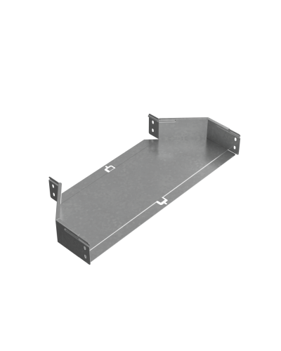 Переходник центральный 80х400-600 мм ПЛЮС INOX304 КМ-Профиль (PDplus80-400-600-C INOX304) в Кемерово Аксессуары для лотков Pintop.ru