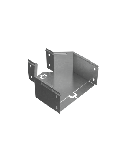 Переходник центральный 100х100-200 мм ПЛЮС INOX304 КМ-Профиль (PDplus100-100-200-C INOX304) в Кемерово Аксессуары для лотков Pintop.ru