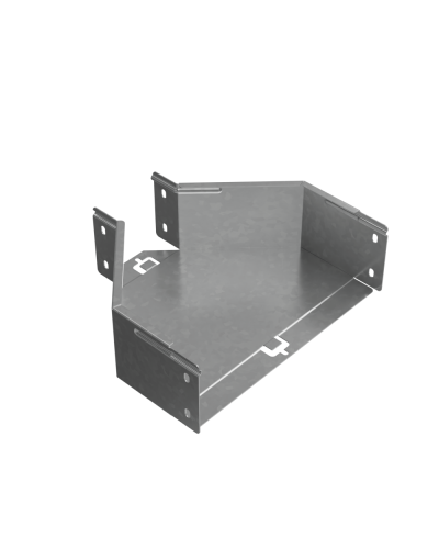 Переходник центральный 100х100-300 мм ПЛЮС HD КМ-Профиль (PDplus100-100-300-C HD) в Кемерово Аксессуары для лотков Pintop.ru