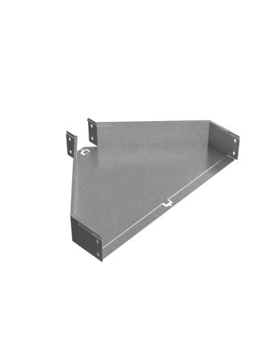 Переходник центральный 100х100-600 мм ПЛЮС INOX304 КМ-Профиль (PDplus100-100-600-C INOX304) в Кемерово Аксессуары для лотков Pintop.ru