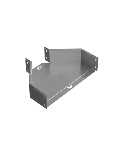 Переходник центральный 100х150-400 мм ПЛЮС INOX304 КМ-Профиль (PDplus100-150-400-C INOX304) в Кемерово Аксессуары для лотков Pintop.ru