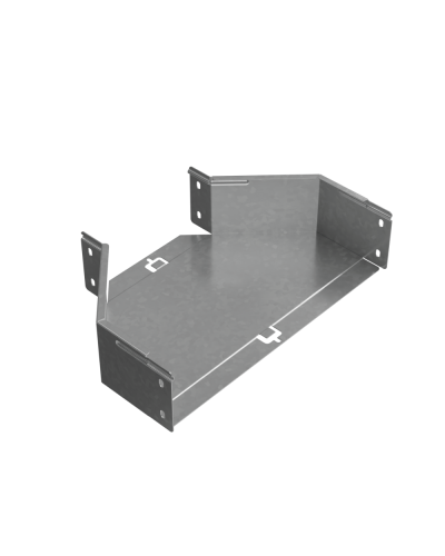 Переходник центральный 100х200-400 мм ПЛЮС INOX304 КМ-Профиль (PDplus100-200-400-C INOX304) в Кемерово Аксессуары для лотков Pintop.ru