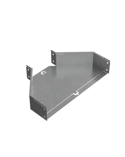 Переходник центральный 100х200-500 мм ПЛЮС INOX304 КМ-Профиль (PDplus100-200-500-C INOX304) в Кемерово Аксессуары для лотков Pintop.ru