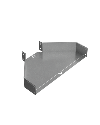 Переходник центральный 100х200-600 мм ПЛЮС HD85 КМ-профиль (PDplus100-200-600-C HD85) в Кемерово Аксессуары для лотков Pintop.ru