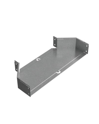 Переходник центральный 100х400-600 мм ПЛЮС INOX304 КМ-Профиль (PDplus100-400-600-C INOX304) в Кемерово Аксессуары для лотков Pintop.ru