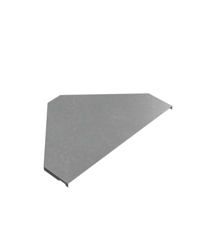 Крышка переходника центрального 50-300 мм ПЛЮС INOX304 КМ-Профиль (KPDplus50-400-C INOX304) в Кемерово Аксессуары для лотков Pintop.ru