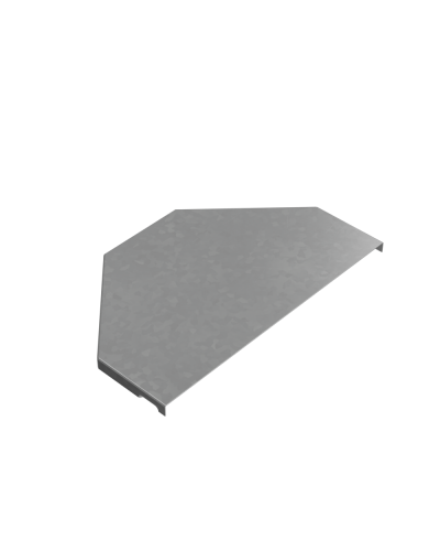 Крышка переходника центрального 100-300 мм ПЛЮС КМ-Профиль (KPDplus100-300-C) в Кемерово Аксессуары для лотков Pintop.ru