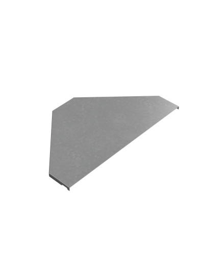 Крышка переходника центрального 100-500 мм ПЛЮС КМ-Профиль (KPDplus100-500-C) в Кемерово Аксессуары для лотков Pintop.ru