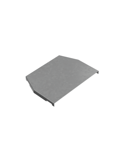 Крышка переходника центрального 150-200 мм ПЛЮС INOX304 КМ-Профиль (KPDplus150-200-C INOX304) в Кемерово Аксессуары для лотков Pintop.ru