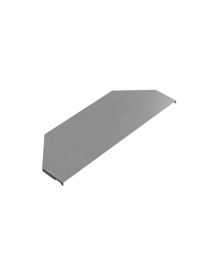 Крышка переходника центрального 300-500 мм ПЛЮС КМ-Профиль (KPDplus300-500-C) в Кемерово Аксессуары для лотков Pintop.ru