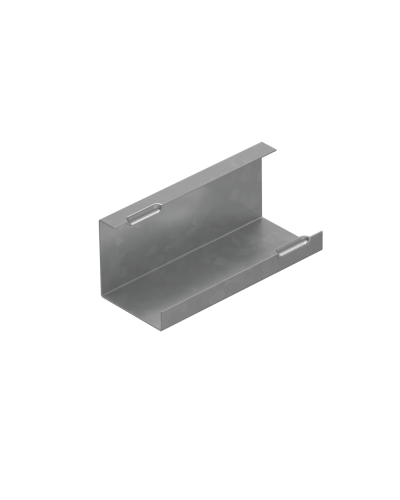 Крышка поворота лотка по оси против часовой стрелке 50 мм ПЛЮС HD85 КМ-профиль (KPOLplus50 HD85) в Кемерово Аксессуары для лотков Pintop.ru