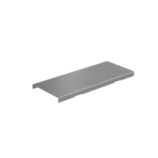 Крышка Т-отвода вертикального вниз 50х100 мм "ПЛЮС" INOX304 КМ-Профиль (KTDVplus50-100 INOX304)