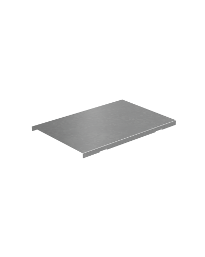 Крышка Т-отвода вертикального вниз 80х200 мм ПЛЮС INOX304 КМ-Профиль (KTDVplus80-200 INOX304) в Кемерово Аксессуары для лотков Pintop.ru