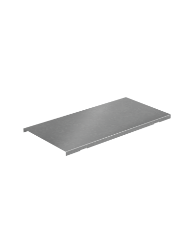 Крышка Т-отвода вертикального 200 мм с разворотом на 90 гр. ПЛЮС КМ-Профиль (KTDVplus90-200) в Кемерово Аксессуары для лотков Pintop.ru