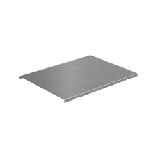 Крышка на вертикальный Т-ответвитель переходник 600-200 мм с разворотом трассы на 90 гр. "ПЛЮС" (нижняя часть меньше исходной) КМ-Профиль (KTDPSplus90-600-200)