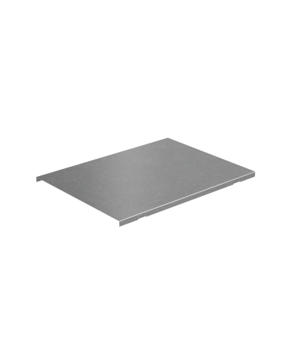 Крышка на вертикальный Т-ответвитель переходник 600-150 мм с разворотом трассы на 90 гр. ПЛЮС (нижняя часть меньше исходной) HD КМ-Профиль (KTDPSplus90-600-150 HD) в Кемерово Аксессуары для лотков Pintop.ru