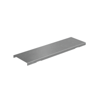 Крышка на вертикальный Т-ответвитель переходник 100-200 мм с разворотом трассы на 90 гр. "ПЛЮС" (нижняя часть больше исходной) INOX304 КМ-Профиль (KTDPVplus90-100-200 INOX304)