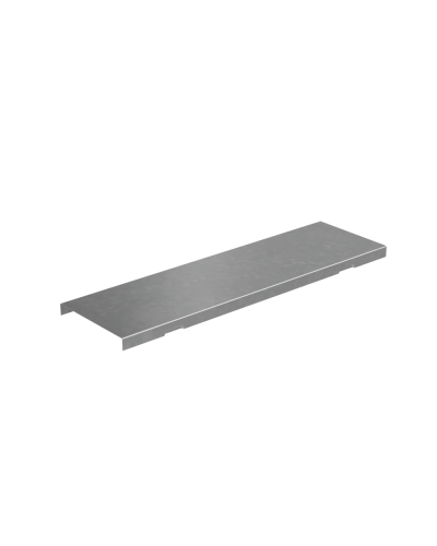 Крышка на вертикальный Т-ответвитель переходник 150-200 мм с разворотом трассы на 90 гр. ПЛЮС (нижняя часть больше исходной) HD85 КМ-профиль (KTDPVplus90-150-200 HD85) в Кемерово Аксессуары для лотков Pintop.ru