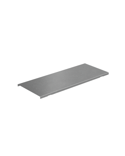 Крышка на вертикальный Т-ответвитель переходник 200-500 мм с разворотом трассы на 90 гр. ПЛЮС (нижняя часть больше исходной) КМ-Профиль (KTDPVplus90-200-500) в Кемерово Аксессуары для лотков Pintop.ru