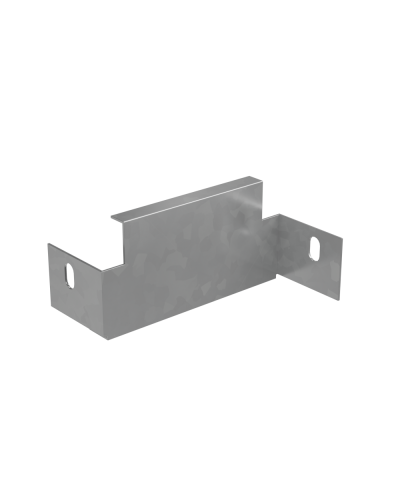 Переходник упрощенный 50х100 мм левый ПЛЮС HD КМ-Профиль (PDLplus50-100 HD) в Кемерово Аксессуары для лотков Pintop.ru