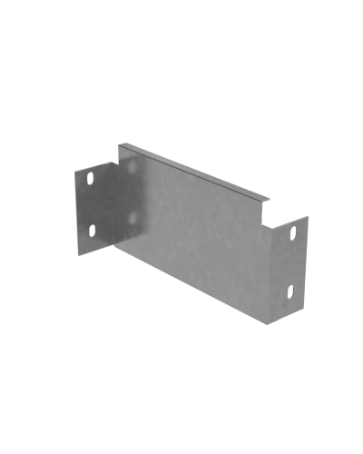 Переходник упрощенный 100х150 мм правый ПЛЮС INOX304 КМ-Профиль (PDPplus100-150 INOX304) в Кемерово Аксессуары для лотков Pintop.ru