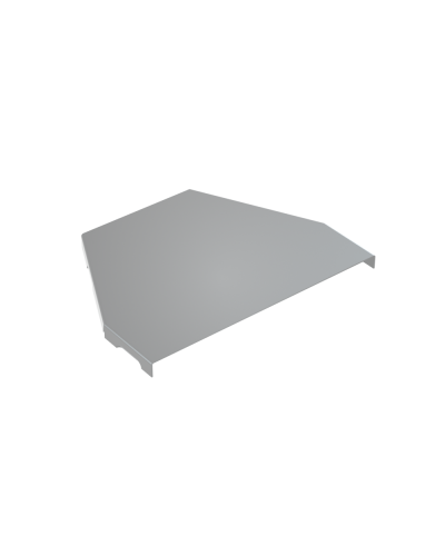 Крышка переходника центрального 100-200 мм КМ-Профиль (KPD100-200-C) в Кемерово Аксессуары для лотков Pintop.ru