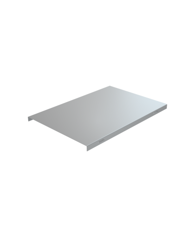 Крышка на вертикальный Т-ответвитель переходник 100-50 мм с разворотом трассы на 90 гр. (нижняя часть меньше исходной) КМ-Профиль (KTDPS90-100-50) в Кемерово Аксессуары для лотков Pintop.ru