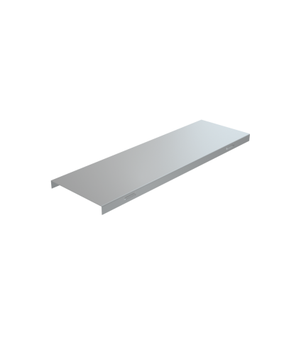 Крышка на вертикальный Т-ответвитель переходник 100-150 мм с разворотом трассы на 90 гр. (нижняя часть больше исходной) КМ-Профиль (KTDPV100-150) в Кемерово Аксессуары для лотков Pintop.ru