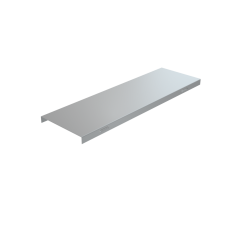 Крышка на вертикальный Т-ответвитель переходник 100-200 мм с разворотом трассы на 90 гр. (нижняя часть больше исходной) КМ-Профиль (KTDPV100-200)