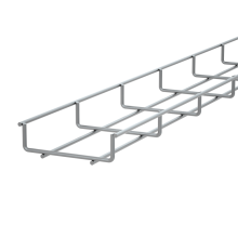Проволочный лоток 30х100 L3000 мм INOX304 КМ-Профиль (PL30-100-3000 INOX304)