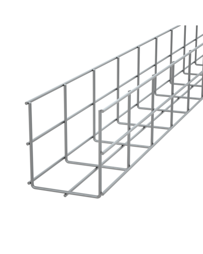 Проволочный лоток 100х100х5,0 L3000 мм КМ-Профиль (PL100-100-5-3000) в Кемерово Кабельные лотки Pintop.ru