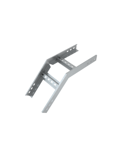 Угол лестничный вертикальный внешний 45 гр. 100х100х1,2 мм HD85 КМ-профиль (LVL45-100-100-1.2 HD85) в Кемерово Аксессуары для лотков Pintop.ru