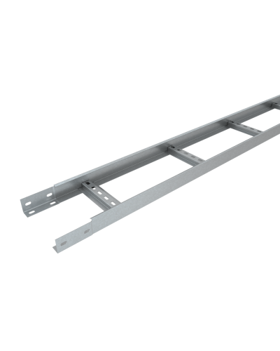 Лоток лестничный 50х500х1,2 L2500 мм Быстрый монтаж HD85 КМ-профиль (LLS50-500-1.2-2500 HD85) в Кемерово Кабельные лотки Pintop.ru