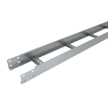 Лоток лестничный 80х300х1,2 L2500 мм "Быстрый монтаж" HD85 КМ-профиль (LLS80-300-1.2-2500 HD85)