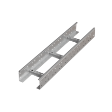 Лоток лестничный 100х200х1,2 L2500 мм N КМ-профиль (LL100-200-1.2-2500 N)