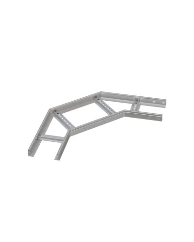 Угол лестничный горизонтальный 90 гр. 50х300х2,0 мм HD85 N КМ-профиль (LGL90-50-300-2.0 HD85 N) в Кемерово Аксессуары для лотков Pintop.ru