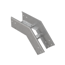 Угол лестничный вертикальный внешний 45 гр. 150х300х1,2 мм HD N КМ-профиль (LVL45-150-300-1.2 HD N)