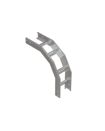 Угол лестничный вертикальный внешний 90 гр. 80х100х1,5 мм N КМ-профиль (LVL90-80-100-1.5 N) в Кемерово Аксессуары для лотков Pintop.ru