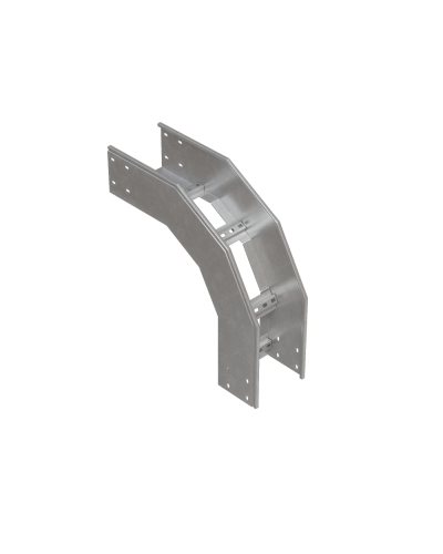 Угол лестничный вертикальный внешний 90 гр. 150х400х1,2 мм N КМ-профиль (LVL90-150-400-1.2 N) в Кемерово Аксессуары для лотков Pintop.ru