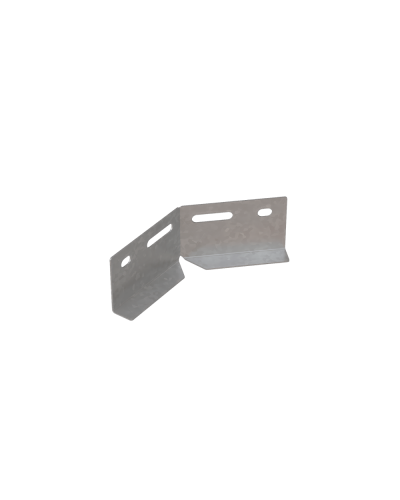 Регулируемый горизонтальный соединитель для лестничного лотка H80 s:2,0 мм HD85 N КМ-профиль (LSPNLU2 HD85 N) в Кемерово Аксессуары для лотков Pintop.ru