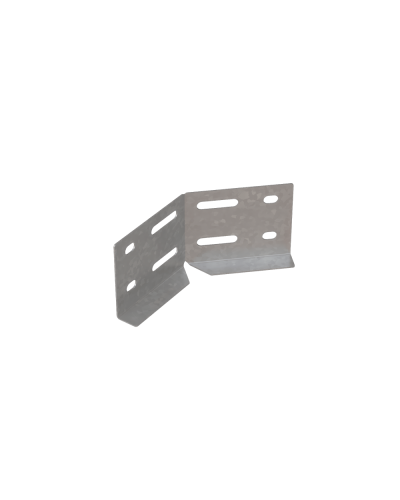 Регулируемый горизонтальный соединитель для лестничного лотка H100 s:1,5 мм HD N КМ-профиль (LSPNLS3 HD N) в Кемерово Аксессуары для лотков Pintop.ru