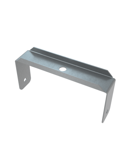 Скоба для подвеса на шпильке 200 мм INOX304 КМ-Профиль (SPS200 INOX304) в Кемерово Держатели, клипсы, скобы Pintop.ru