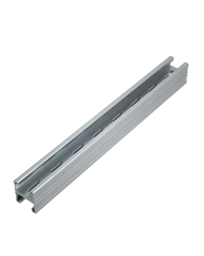 Страт-профиль двойной 41х21 L2400 мм s:1,5 HD85 КМ-профиль (2STP41-21-2400 HD85) в Кемерово Аксессуары для лотков Pintop.ru