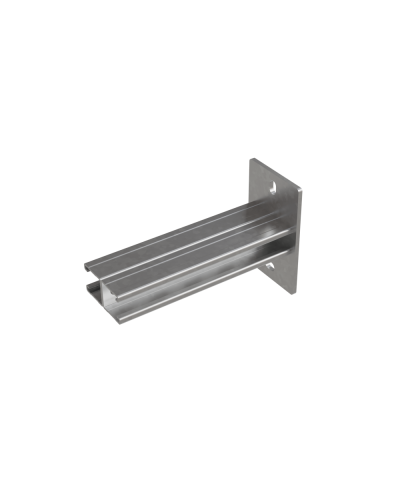 Страт-консоль двойная усиленная развернутая 41х41 L200 s:2,5 мм КМ-профиль (2KSSUR41-200) в Кемерово Аксессуары для лотков Pintop.ru