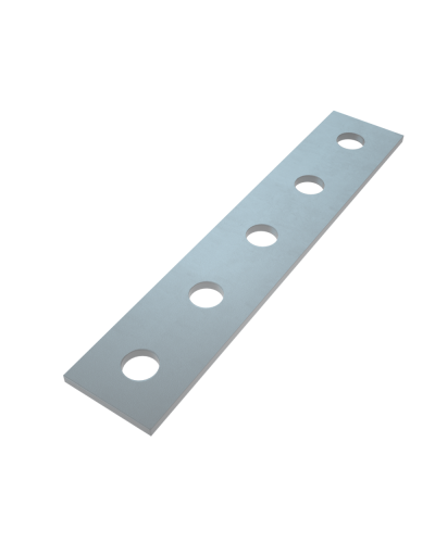 Пластина соединительная с 5 отверстиями 208 мм КМ-Профиль (PS-5) в Кемерово Аксессуары для лотков Pintop.ru
