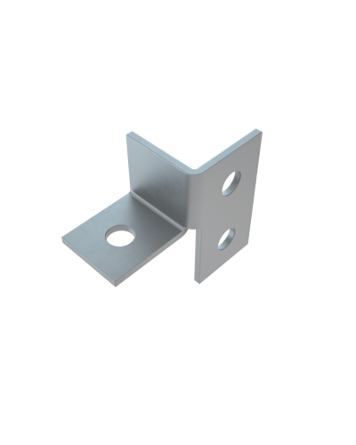 Пластина угловая двухмерная КМ-Профиль (PS2D) в Кемерово Аксессуары для лотков Pintop.ru