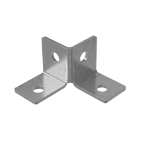 Пластина угловая двойная короткая HD85 КМ-профиль (2USG2 HD85)