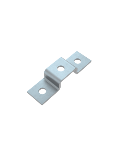 Прямоугольная скоба для страт-профиля 41х21 мм КМ-Профиль (PS41-21) в Кемерово Держатели, клипсы, скобы Pintop.ru